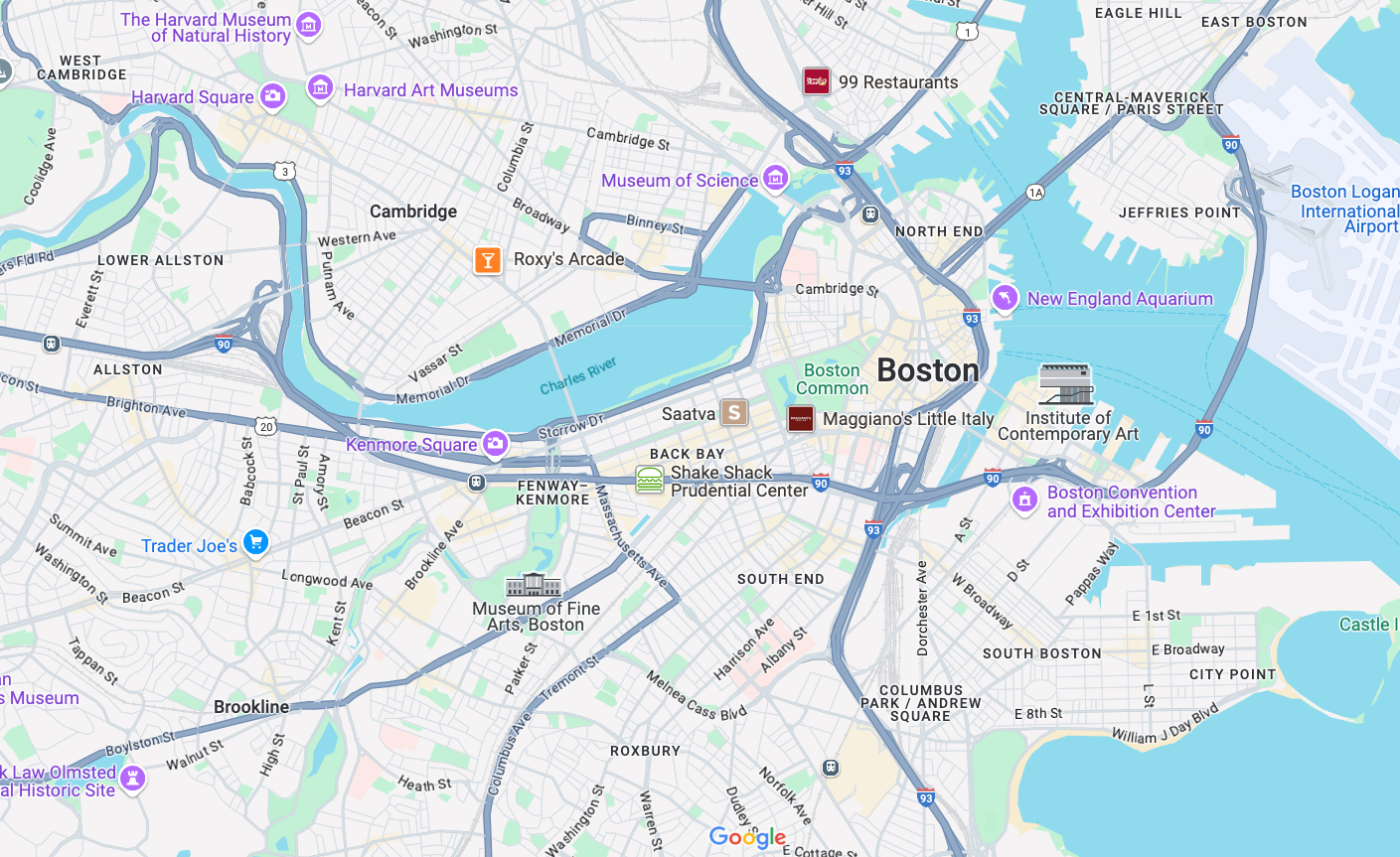 Boston Map